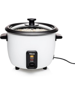 Tristar RK-6117 – Arrocera, Capacidad 0.6 litros, Función para Mantener el Calor, Apagado Automático, incluye Taza Medidora, Espátula y Cuchara, 300 W Foto de portada de Tristar RK-6117 - Arrocera, Capacidad 0.6 litros, Función para Mantener el Calor, Apagado Automático, incluye Taza Medidora, Espátula y Cuchara, 300 W