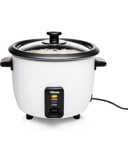 Tristar RK-6117 – Arrocera, Capacidad 0.6 litros, Función para Mantener el Calor, Apagado Automático, incluye Taza Medidora, Espátula y Cuchara, 300 W Foto de portada de Tristar RK-6117 - Arrocera, Capacidad 0.6 litros, Función para Mantener el Calor, Apagado Automático, incluye Taza Medidora, Espátula y Cuchara, 300 W