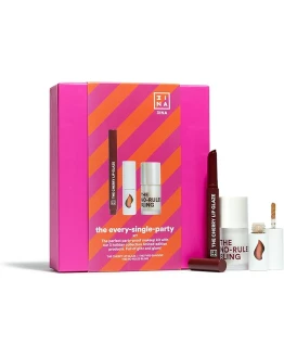 Foto de portada de 3INA MAKEUP - The Every-Single-Party - Kit de Maquillaje 3ina -The Cherry Lip Glaze + The Fyre Shadow + The No-Rules Bling Highlighter - Labial + Sombra de Ojos + Iluminador - Vegan - Cruelty Free