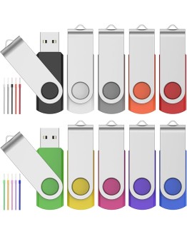 Pendrive 1GB 10 Piezas Multicolor Memorias USB Portátil USB Flash Drive 1 GB Práctico Pen Drives Almacenamiento de Datos con 10 Unidades Cuerdas para Documentos/Presentaciones/PPT by FEBNISCTE Foto de portada de Pendrive 1GB 10 Piezas Multicolor Memorias USB Portátil USB Flash Drive 1 GB Práctico Pen Drives Almacenamiento de Datos con 10 Unidades Cuerdas para Documentos/Presentaciones/PPT by FEBNISCTE