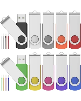 Pendrive 1GB 10 Piezas Multicolor Memorias USB Portátil USB Flash Drive 1 GB Práctico Pen Drives Almacenamiento de Datos con 10 Unidades Cuerdas para Documentos/Presentaciones/PPT by FEBNISCTE Foto de portada de Pendrive 1GB 10 Piezas Multicolor Memorias USB Portátil USB Flash Drive 1 GB Práctico Pen Drives Almacenamiento de Datos con 10 Unidades Cuerdas para Documentos/Presentaciones/PPT by FEBNISCTE