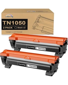 Foto de portada de TN1050 TN 1050 Cartucho de Tóner Compatible para Brother TN1050 Toner para Brother DCP-1612W DCP-1610W DCP-1510 DCP-1512, Brother HL-1212W HL-1210W HL-1110 HL-1112, Brother MFC-1910W MFC-1810(2 Negro)