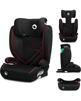 LIONELO HUGO I-SIZE Silla de coche para bebés, Grupo 2 3, de 100 cm a 150 cm Montaje ISOFIX Reposacabezas Memory Foam ajustable Protección lateral Reposabrazos cómodos Respaldo extraíble Foto de portada de LIONELO HUGO I-SIZE Silla de coche para bebés, Grupo 2 3, de 100 cm a 150 cm Montaje ISOFIX Reposacabezas Memory Foam ajustable Protección lateral Reposabrazos cómodos Respaldo extraíble