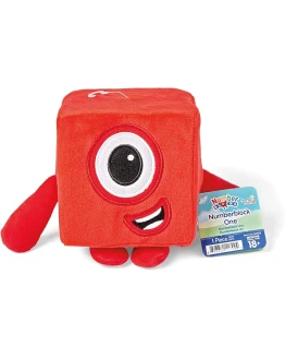 Learning Resources Muñeco de Peluche del Numberblock Uno, para niñas y niños, 1 a 3 años, 18+ Meses Foto de portada de Learning Resources Muñeco de Peluche del Numberblock Uno, para niñas y niños, 1 a 3 años, 18+ Meses