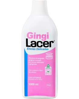 Lacer GINGI – Colutorio 1000 ml, Enjuague Bucal, Uso Diario, Boca Sana y Protegida, Previene la Caries y la Placa Dental, Limpia en Profundidad, Idónea para Pacientes Diabéticos Foto de portada de Lacer GINGI - Colutorio 1000 ml, Enjuague Bucal, Uso Diario, Boca Sana y Protegida, Previene la Caries y la Placa Dental, Limpia en Profundidad, Idónea para Pacientes Diabéticos