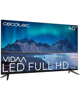 Cecotec Smart TV, Televisor LED de 40 Pulgadas Resolución Full HD A5 Series ALF50040. Smart TV VIDAA, Dolby Audio, Smart TV VIDAA, WiFi Integrado, Chromecast, 3 HDMI y 2 USB, Altavoces 16W Foto de portada de Cecotec Smart TV, Televisor LED de 40 Pulgadas Resolución Full HD A5 Series ALF50040. Smart TV VIDAA, Dolby Audio, Smart TV VIDAA, WiFi Integrado, Chromecast, 3 HDMI y 2 USB, Altavoces 16W