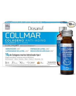 Colageno Marino Shot |10 g Colageno Hidrolizado TIPO I + 11 Principios activos para tu piel | Antiaging | Hidratacion-Firmeza-Luminosidad-Reduccion de arrugas| 10 shots 50ml Sabor Melocotón DRASANVI Foto de portada de Colageno Marino Shot |10 g Colageno Hidrolizado TIPO I + 11 Principios activos para tu piel | Antiaging | Hidratacion-Firmeza-Luminosidad-Reduccion de arrugas| 10 shots 50ml Sabor Melocotón DRASANVI