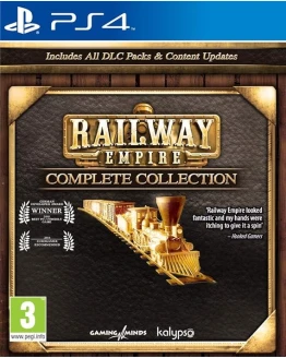 Railway Empire Complete Collection (PS4) Foto de portada de Railway Empire Complete Collection (PS4)