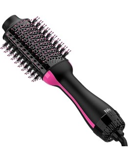SAWOP Cepillo Secador de Pelo 3 en 1 de un Solo Paso y Cepillo Volumizador Moldeador de Aire Caliente con Barril de Titanio Cerámico Antifrizz e Iones Foto de portada de SAWOP Cepillo Secador de Pelo 3 en 1 de un Solo Paso y Cepillo Volumizador Moldeador de Aire Caliente con Barril de Titanio Cerámico Antifrizz e Iones