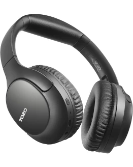 TOZO HA1 Cascos Inalámbricos Bluetooth 5.4 con ENC Llamada ORIGX 2.0 Acústico EQ Ajuste 70H Reproducción Gaming Modo USB Tipo C y 3.5mm AUX Audio Cable Negro Foto de portada de TOZO HA1 Cascos Inalámbricos Bluetooth 5.4 con ENC Llamada ORIGX 2.0 Acústico EQ Ajuste 70H Reproducción Gaming Modo USB Tipo C y 3.5mm AUX Audio Cable Negro