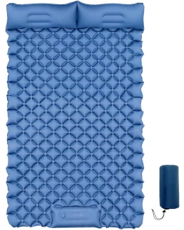 QWORK® Cojín de Dormir Doble para Acampar, colchoneta Camping, Esterilla Camping, para mochileros, Senderismo, Campamento para automóviles, 200 * 120 * 9cm Foto de portada de QWORK® Cojín de Dormir Doble para Acampar, colchoneta Camping, Esterilla Camping, para mochileros, Senderismo, Campamento para automóviles, 200 * 120 * 9cm