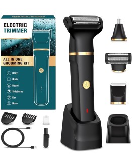 Afeitadora Corporal Masculina,3 en 1 Depiladora Corporal Hombre,Cortapelos Nariz Base de Recarga USB,Maquina Depilar Hombre para Axilas Piernas Pecho Ingle Genitales,Rasuradora Duración 120 Min,IPX7 Foto de portada de Afeitadora Corporal Masculina,3 en 1 Depiladora Corporal Hombre,Cortapelos Nariz Base de Recarga USB,Maquina Depilar Hombre para Axilas Piernas Pecho Ingle Genitales,Rasuradora Duración 120 Min,IPX7