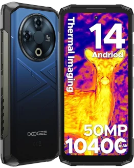 DOOGEE Fire 6 2025 Telefono Movil Resistente Imagen Térmica,10400mAh Batería 16GB+256GB(TF 2TB) Smartphone 6.56 Pulgadas Cámara 50MP Movil Todoterreno Android 14 /IP68IP69K/OTG/Face ID/Huella/DRM L1 Foto de portada de DOOGEE Fire 6 2025 Telefono Movil Resistente Imagen Térmica,10400mAh Batería 16GB+256GB(TF 2TB) Smartphone 6.56 Pulgadas Cámara 50MP Movil Todoterreno Android 14 /IP68IP69K/OTG/Face ID/Huella/DRM L1