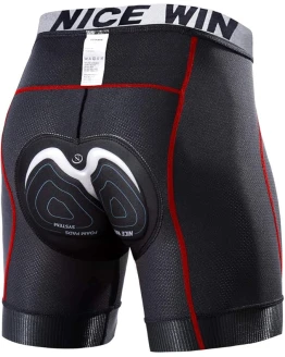 NICEWIN Ropa Interior de Ciclismo para Hombre Pantalones Cortos de compresión Acolchados en 3D MTB Bicicleta Bicicleta Motocicleta Foto de portada de NICEWIN Ropa Interior de Ciclismo para Hombre Pantalones Cortos de compresión Acolchados en 3D MTB Bicicleta Bicicleta Motocicleta