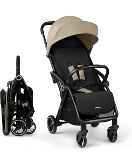 KikkaBoo Silla de Paseo CIELA, Carrito Bebé hasta 22 kg, Plegado Automático, Posición Reclinada, Superligero, Compacto, Tamaño de Cabina, Beige Foto de portada de KikkaBoo Silla de Paseo CIELA, Carrito Bebé hasta 22 kg, Plegado Automático, Posición Reclinada, Superligero, Compacto, Tamaño de Cabina, Beige