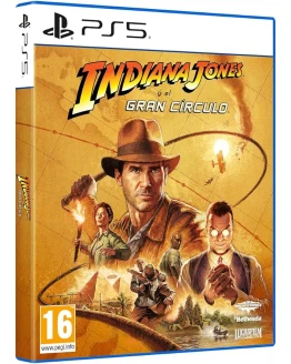 Indiana Jones y el Gran Círculo: Edición Standard PS5 Foto de portada de Indiana Jones y el Gran Círculo: Edición Standard PS5