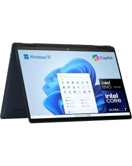 HP Spectre x360 14-eu0001ns – Ordenador Portátil Convertible de 14″ OLED 2.8K 120Hz (Intel EVO Core Ultra 7, 32GB RAM, 1 TB, Intel ARC, Windows 11) Azul – Teclado QWERTY Español Foto de portada de HP Spectre x360 14-eu0001ns - Ordenador Portátil Convertible de 14" OLED 2.8K 120Hz (Intel EVO Core Ultra 7, 32GB RAM, 1 TB, Intel ARC, Windows 11) Azul - Teclado QWERTY Español