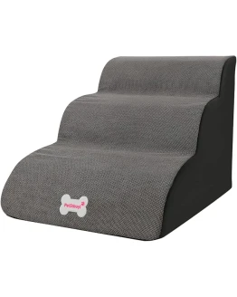 Galatée Escaleras para Mascotas, Rampa para Mascotas Extraíble y Lavable, Escalones para Perros De Espuma De Alta Densidad 3 Niveles Escalera para Subir Mascotas(Gris) Foto de portada de Galatée Escaleras para Mascotas, Rampa para Mascotas Extraíble y Lavable, Escalones para Perros De Espuma De Alta Densidad 3 Niveles Escalera para Subir Mascotas(Gris)