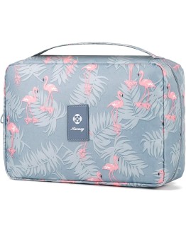Narwey Neceser Colgante Bolsa de Aseo Viaje Neceser Maquillaje Organizador Mujer Kit de Aseo Colgante Bolsa Maquillaje Niñas (Flamenco) Foto de portada de Narwey Neceser Colgante Bolsa de Aseo Viaje Neceser Maquillaje Organizador Mujer Kit de Aseo Colgante Bolsa Maquillaje Niñas (Flamenco)