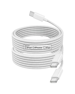 Cable de carga para iPhone 15, paquete de 2 cables de carga trenzados para iPhone 2m, carga rápida para Apple iPhone 16/16 Plus/16 Pro/16 Pro Max/15/15 Plus/15 Pro/15 Pro Max, iPad, MacBook Foto de portada de Cable de carga para iPhone 15, paquete de 2 cables de carga trenzados para iPhone 2m, carga rápida para Apple iPhone 16/16 Plus/16 Pro/16 Pro Max/15/15 Plus/15 Pro/15 Pro Max, iPad, MacBook