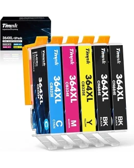 Timink Cartuchos de Tinta Compatibles Multipack para HP 364 364XL Compatible con Photosmart 5510 5511 5512 5520 5522 6512 6515 6520 DeskJet 3070A 3520 3522 Officejet 4610 4620 4622 (2N/1C/1M/1Y) Foto de portada de Timink Cartuchos de Tinta Compatibles Multipack para HP 364 364XL Compatible con Photosmart 5510 5511 5512 5520 5522 6512 6515 6520 DeskJet 3070A 3520 3522 Officejet 4610 4620 4622 (2N/1C/1M/1Y)