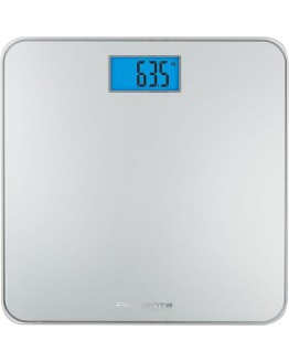 Rowenta Classic BS1500 – Báscula de baño con Pantalla LCD, Compacta, Capacidad de 160 kg, Plataforma de Vidrio y Apagado Automático que Incluye Pilas, color plata Foto de portada de Rowenta Classic BS1500 - Báscula de baño con Pantalla LCD, Compacta, Capacidad de 160 kg, Plataforma de Vidrio y Apagado Automático que Incluye Pilas, color plata