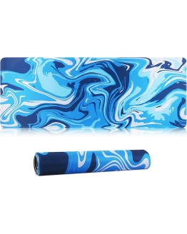 HoYiXi Gaming Alfombrilla de Ratón Mouse Pad Desk Pad Extra Grande Superficie Lisa y Base de Goma Antideslizante Mouse Mat 600 x 300 x 3 MM (Blue) Foto de portada de HoYiXi Gaming Alfombrilla de Ratón Mouse Pad Desk Pad Extra Grande Superficie Lisa y Base de Goma Antideslizante Mouse Mat 600 x 300 x 3 MM (Blue)