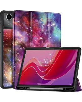 Vakarey Funda para Lenovo Tab M11 con Portalápices,Inteligente Ultrafina Funda Tablet para Lenovo Tab M11 con Soporte Bolígrafo,Vía Láctea Foto de portada de Vakarey Funda para Lenovo Tab M11 con Portalápices,Inteligente Ultrafina Funda Tablet para Lenovo Tab M11 con Soporte Bolígrafo,Vía Láctea