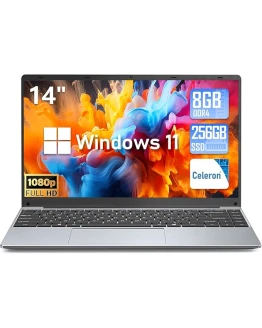 FUNYET Ordenador Portatil, N5095 (hasta 2,9 GHz), 8GB RAM 256GB SSD Windows 11 Pro 14.1″ IPS FHD 1920 * 1080 PC Portatil, Convertible 180° Laptop Mini HDMI, DC, WiFi, USB3.0×2, Bluetooth 4.2 Foto de portada de FUNYET Ordenador Portatil, N5095 (hasta 2,9 GHz), 8GB RAM 256GB SSD Windows 11 Pro 14.1" IPS FHD 1920 * 1080 PC Portatil, Convertible 180° Laptop Mini HDMI, DC, WiFi, USB3.0×2, Bluetooth 4.2