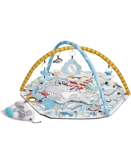 Kinderkraft SMARTPLAY SEA Gimnasio para bebé, Multicolor Foto de portada de Kinderkraft SMARTPLAY SEA Gimnasio para bebé, Multicolor