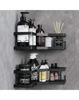Estanteria Ducha, Estanteria Baño con Adhesivo, Estanteria Baño sin Taladro Antioxidante, Negro Estante Ducha, Estanteria Ducha sin Taladro, Organizador Ducha, Estante Baño sin Taladro Foto de portada de Estanteria Ducha, Estanteria Baño con Adhesivo, Estanteria Baño sin Taladro Antioxidante, Negro Estante Ducha, Estanteria Ducha sin Taladro, Organizador Ducha, Estante Baño sin Taladro