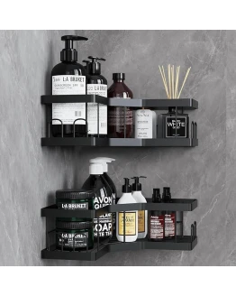 Estanteria Ducha, Estanteria Baño con Adhesivo, Estanteria Baño sin Taladro Antioxidante, Negro Estante Ducha, Estanteria Ducha sin Taladro, Organizador Ducha, Estante Baño sin Taladro Foto de portada de Estanteria Ducha, Estanteria Baño con Adhesivo, Estanteria Baño sin Taladro Antioxidante, Negro Estante Ducha, Estanteria Ducha sin Taladro, Organizador Ducha, Estante Baño sin Taladro