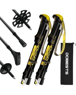 DOBESTS Bastones de Senderismo, Bastones Trekking Plegables 110-130cm Bastones Marcha Nordica de Aluminio, Palos Senderismo Bastones Trail Running Foto de portada de DOBESTS Bastones de Senderismo, Bastones Trekking Plegables 110-130cm Bastones Marcha Nordica de Aluminio, Palos Senderismo Bastones Trail Running