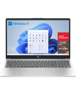HP 15-fc0151ns – Ordenador portátil de 15.6″ FHD (AMD Ryzen 5-7520U, 16 GB RAM, 1TB SSD, AMD Radeon Graphics, Windows 11) Plata y Azul – Teclado QWERTY Español Foto de portada de HP 15-fc0151ns - Ordenador portátil de 15.6" FHD (AMD Ryzen 5-7520U, 16 GB RAM, 1TB SSD, AMD Radeon Graphics, Windows 11) Plata y Azul - Teclado QWERTY Español