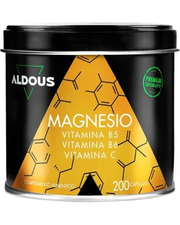 Citrato de Magnesio 1500 mg – 200 Cápsulas – Magnesio Puro 450mg + Vitamina C, B6, B5 Dosis Diaria – Magnesio Alta Biodisponibilidad – Vitaminas para el Cansancio y Fatiga – Articulaciones, Músculos Foto de portada de Citrato de Magnesio 1500 mg - 200 Cápsulas - Magnesio Puro 450mg + Vitamina C, B6, B5 Dosis Diaria - Magnesio Alta Biodisponibilidad - Vitaminas para el Cansancio y Fatiga - Articulaciones, Músculos