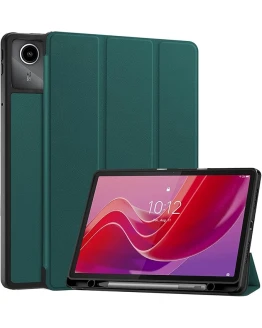 Vakarey Funda para Lenovo Tab M11 con Portalápices,Inteligente Ultrafina Funda Tablet para Lenovo Tab M11 con Soporte Bolígrafo,Verde Foto de portada de Vakarey Funda para Lenovo Tab M11 con Portalápices,Inteligente Ultrafina Funda Tablet para Lenovo Tab M11 con Soporte Bolígrafo,Verde