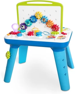 Baby Einstein Curiosity Table, Mesa Centro de Actividades para Niños Pequeños con Luces y Melodías, a partir de 12 meses Foto de portada de Baby Einstein Curiosity Table, Mesa Centro de Actividades para Niños Pequeños con Luces y Melodías, a partir de 12 meses