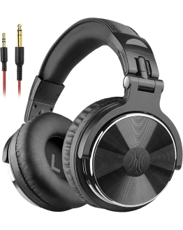 OneOdio Pro10 Auriculares DJ con Cable, Estéreo de Mezcla y Monitor de Estudio, 50mm Controladores, 3.5 y 6.35mm Conector de Audio para PC AMP Grabación de Teléfono Piano Guitarra, Negro Foto de portada de OneOdio Pro10 Auriculares DJ con Cable, Estéreo de Mezcla y Monitor de Estudio, 50mm Controladores, 3.5 y 6.35mm Conector de Audio para PC AMP Grabación de Teléfono Piano Guitarra, Negro