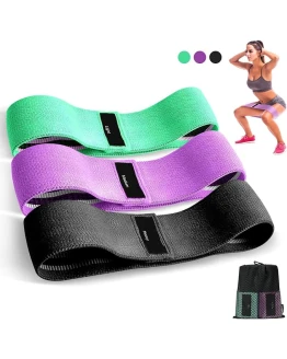 Bandas Elasticas Musculacion, Gomas Elasticas Musculacion Antideslizantes de Tela, Cintas Elasticas Musculacion 3 Niveles de Ejercicios para Gluteos, Cadera, Piernas, Yoga, Pilates, Crossfit, Fitness Foto de portada de Bandas Elasticas Musculacion, Gomas Elasticas Musculacion Antideslizantes de Tela, Cintas Elasticas Musculacion 3 Niveles de Ejercicios para Gluteos, Cadera, Piernas, Yoga, Pilates, Crossfit, Fitness