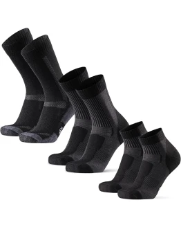 DANISH ENDURANCE Calcetines Antiampollas Senderismo de Lana Merino, Mix Largos y Cortos Unisex, 3 Pack – Calcetines Senderismo Hombre y Mujer, Trekking Foto de portada de DANISH ENDURANCE Calcetines Antiampollas Senderismo de Lana Merino, Mix Largos y Cortos Unisex, 3 Pack - Calcetines Senderismo Hombre y Mujer, Trekking