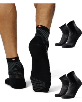 DANISH ENDURANCE Calcetines de Running para Carrera, Antideslizantes, Ligeros, Acolchados, Hombres y Mujeres 2 Pack Foto de portada de DANISH ENDURANCE Calcetines de Running para Carrera, Antideslizantes, Ligeros, Acolchados, Hombres y Mujeres 2 Pack