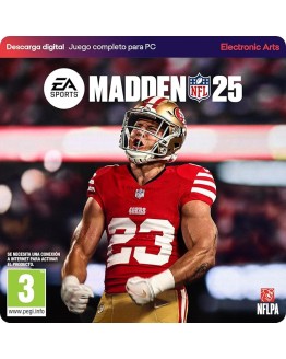 EA SPORTS MADDEN NFL 25 Standard Edition | Codigo de descarga inmediato EA App – Origin | Videojuegos | Castellano Foto de portada de EA SPORTS MADDEN NFL 25 Standard Edition | Codigo de descarga inmediato EA App - Origin | Videojuegos | Castellano