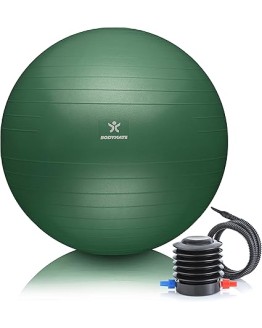 BODYMATE Pelota de Ejercicio para Fitnes con Sistema antirreventones | con bombín | Bola de Yoga Pilates y Ejercicio | Balón para Sentarse | Balon de Ejercicio para Fitness Foto de portada de BODYMATE Pelota de Ejercicio para Fitnes con Sistema antirreventones | con bombín | Bola de Yoga Pilates y Ejercicio | Balón para Sentarse | Balon de Ejercicio para Fitness