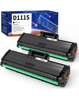 Skydo MLT-D111S Toner Compatible para Samsung MLT-D111S D111S D111L Cartuchos de tóner para Samsung Xpress M2070 M2026 M2022 M2020 M2026W M2022W M2020W SL-M2070 SL-M2070W SL-M2070F (2 Negro) Foto de portada de Skydo MLT-D111S Toner Compatible para Samsung MLT-D111S D111S D111L Cartuchos de tóner para Samsung Xpress M2070 M2026 M2022 M2020 M2026W M2022W M2020W SL-M2070 SL-M2070W SL-M2070F (2 Negro)