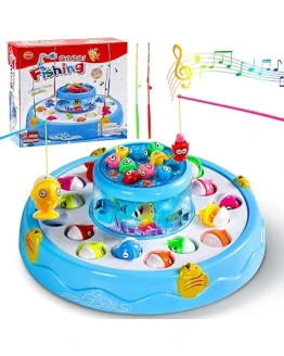 jerryvon Juguetes Niños 2 3 4 Años Juego Pescar Peces con 26 Piezas Peces Juegos Educativos Niños Y 4 Caña De Pescar Juguete Niña por Regalos Niños Niña 2 3 4 5 6 Años – Doble Capa Juguetes Piscina Foto de portada de jerryvon Juguetes Niños 2 3 4 Años Juego Pescar Peces con 26 Piezas Peces Juegos Educativos Niños Y 4 Caña De Pescar Juguete Niña por Regalos Niños Niña 2 3 4 5 6 Años - Doble Capa Juguetes Piscina