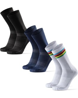 DANISH ENDURANCE Calcetines de Ciclismo Altos, Acolchados y Transpirables, Anti-ampollas, para Hombres y Mujeres, 3 y 5 Pack Foto de portada de DANISH ENDURANCE Calcetines de Ciclismo Altos, Acolchados y Transpirables, Anti-ampollas, para Hombres y Mujeres, 3 y 5 Pack