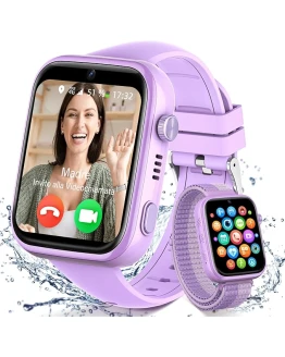 XINGHESF 4G Reloj Inteligente Niño, Pantalla HD de 1,83 Pulgadas, con GPS/WiFi/SOS/Videollamadas/Whatsapp/5 Modos Deportivos, Resistente al Agua IP67 – Regalo para Niños y Niñas, Incluye 2 Correas Foto de portada de XINGHESF 4G Reloj Inteligente Niño, Pantalla HD de 1,83 Pulgadas, con GPS/WiFi/SOS/Videollamadas/Whatsapp/5 Modos Deportivos, Resistente al Agua IP67 - Regalo para Niños y Niñas, Incluye 2 Correas