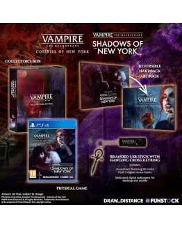 Vampire The Masquerade Coleccionista (PS4) Foto de portada de Vampire The Masquerade Coleccionista (PS4)